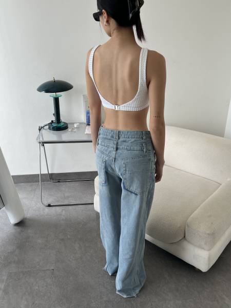 Largo Denim Pants - Denim - Baesic Addict