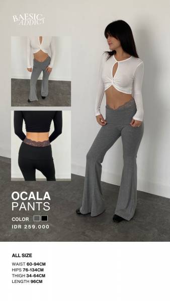 PREORDER Ocala Pants - Black - Baesic Addict