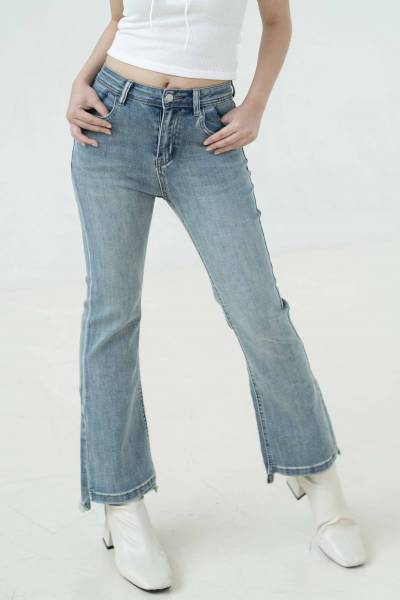 Morley Denim Pants - Light Blue - Baesic Addict