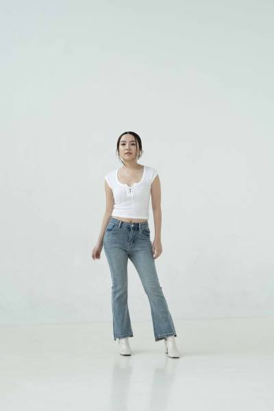 Morley Denim Pants - Light Blue - Baesic Addict