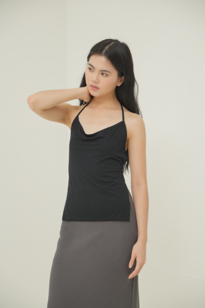 Castline Backless Tank - Black - Black