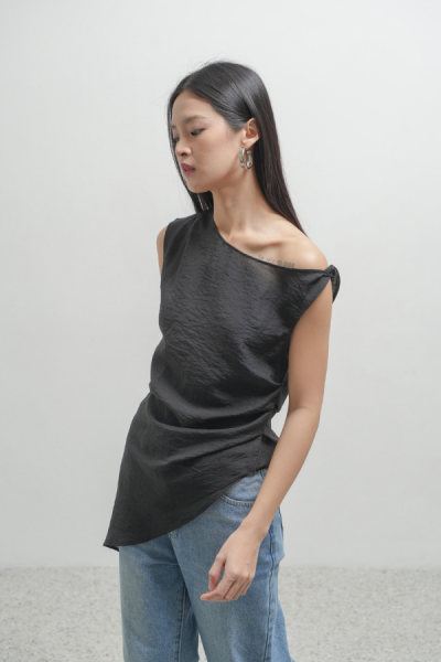 Salina Top - Black - Black