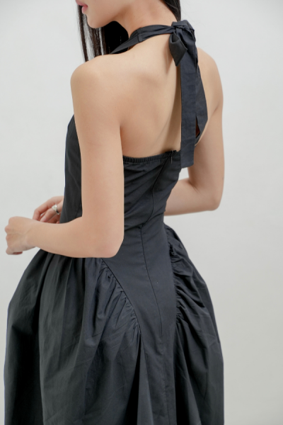 Ashland Dress - Black - Baesic Addict