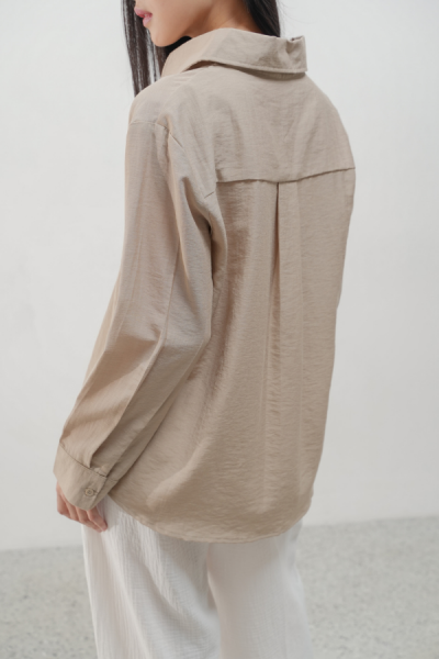 Harlan Shirt - Taupe - Taupe