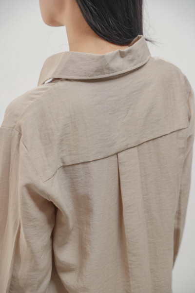 Harlan Shirt - Taupe - Baesic Addict