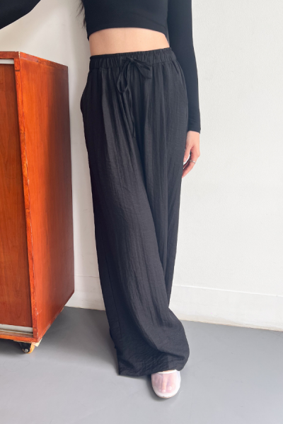 Gary Pants Petite - Black - Baesic Addict