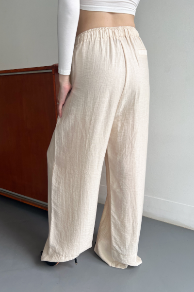 Gary Pants Tall - Cream - Cream