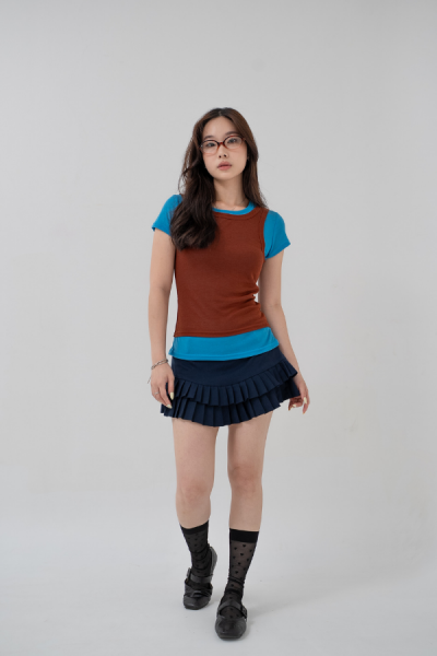 Neo Tshirt - Blue Brick - Baesic Addict