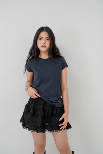 Shesh Tshirt - Navy Blue - Baesic Addict