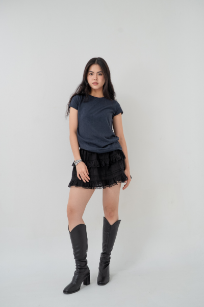 Shesh Tshirt - Navy Blue - Baesic Addict