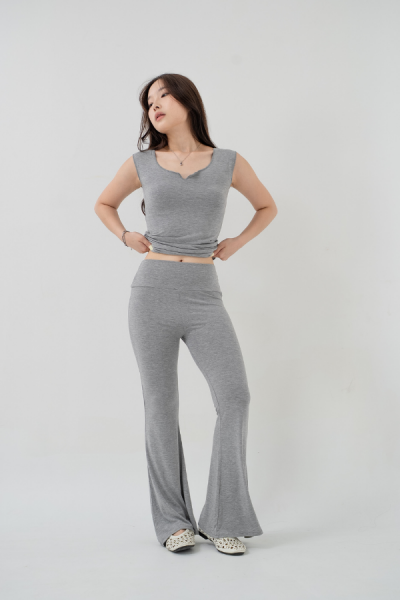 Jen Tank - Grey - Baesic Addict