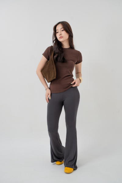Miya Pants - Dark Grey - Dark Grey
