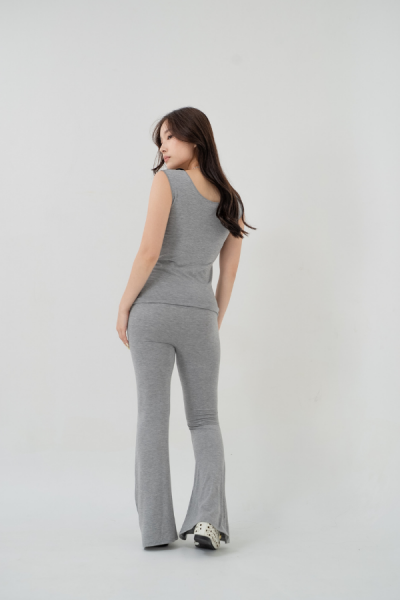 Miya Pants - Grey - Baesic Addict