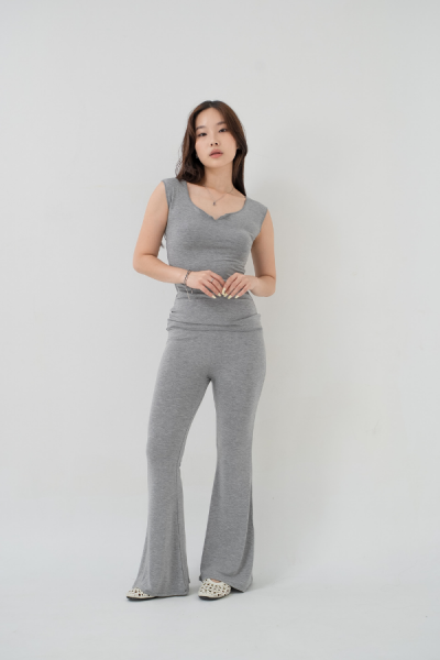 Miya Pants - Grey - Grey
