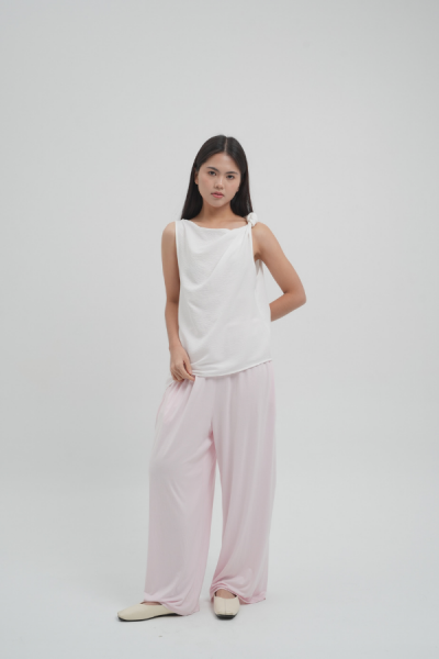 Berea Pants Cotton Stretch - Baby Pink - Baby Pink