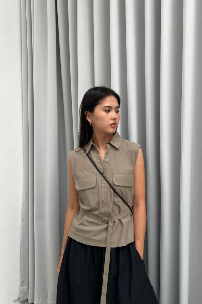 Runi Top - Army - Army Green