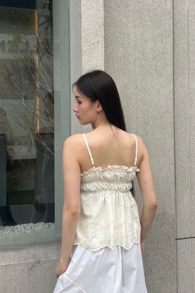 Anha Tank - Cream - Cream