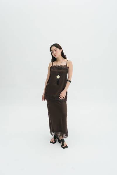Rinn Lace Set - Brown