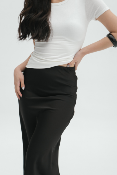Sikka Silk Skirt - Baesic Addict