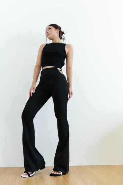 Latina Pants - Black - Baesic Addict