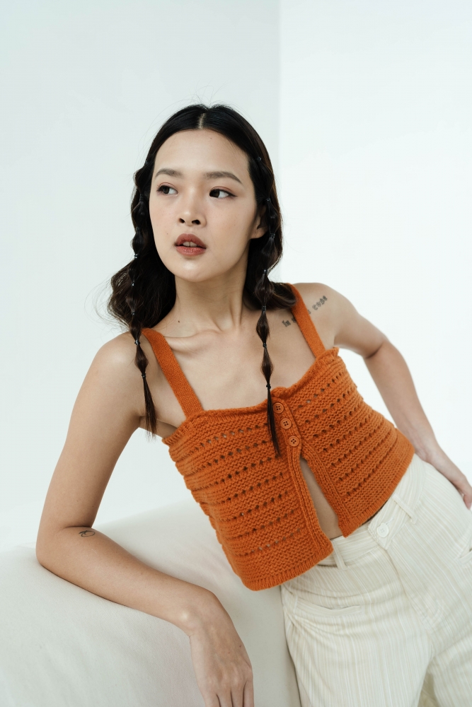 Campania Top Orange Baesic Addict