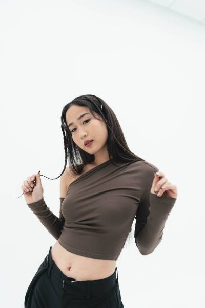 Velletri Longsleeve Top - Brown - Baesic Addict