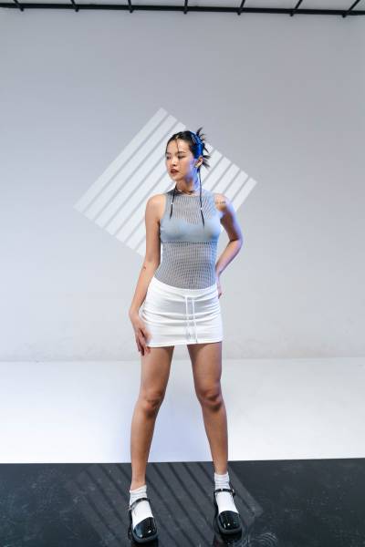 Monte Bodysuit - Dusty Blue - Baesic Addict
